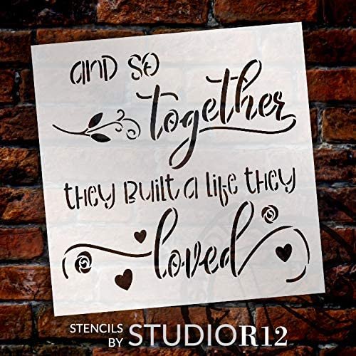 
                  
                Christian,
  			
                Country,
  			
                Farmhouse,
  			
                heart,
  			
                Home,
  			
                Home Decor,
  			
                Inspiration,
  			
                Inspirational Quotes,
  			
                leaves,
  			
                love,
  			
                marriage,
  			
                ribbon,
  			
                rose,
  			
                Sayings,
  			
                script,
  			
                square,
  			
                stencil,
  			
                Stencils,
  			
                Studio R 12,
  			
                StudioR12,
  			
                StudioR12 Stencil,
  			
                together,
  			
                vine,
  			
                wedding,
  			
                  
                  