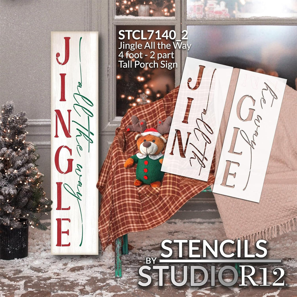 
                  
                Christmas,
  			
                jingle,
  			
                jingle all the way,
  			
                Leaner,
  			
                Porch,
  			
                porch sign,
  			
                stencil,
  			
                Stencils,
  			
                Studio R 12,
  			
                Studio R12,
  			
                StudioR12,
  			
                Tall porch,
  			
                tall porch sign,
  			
                vertical,
  			
                Winter Porch,
  			
                  
                  