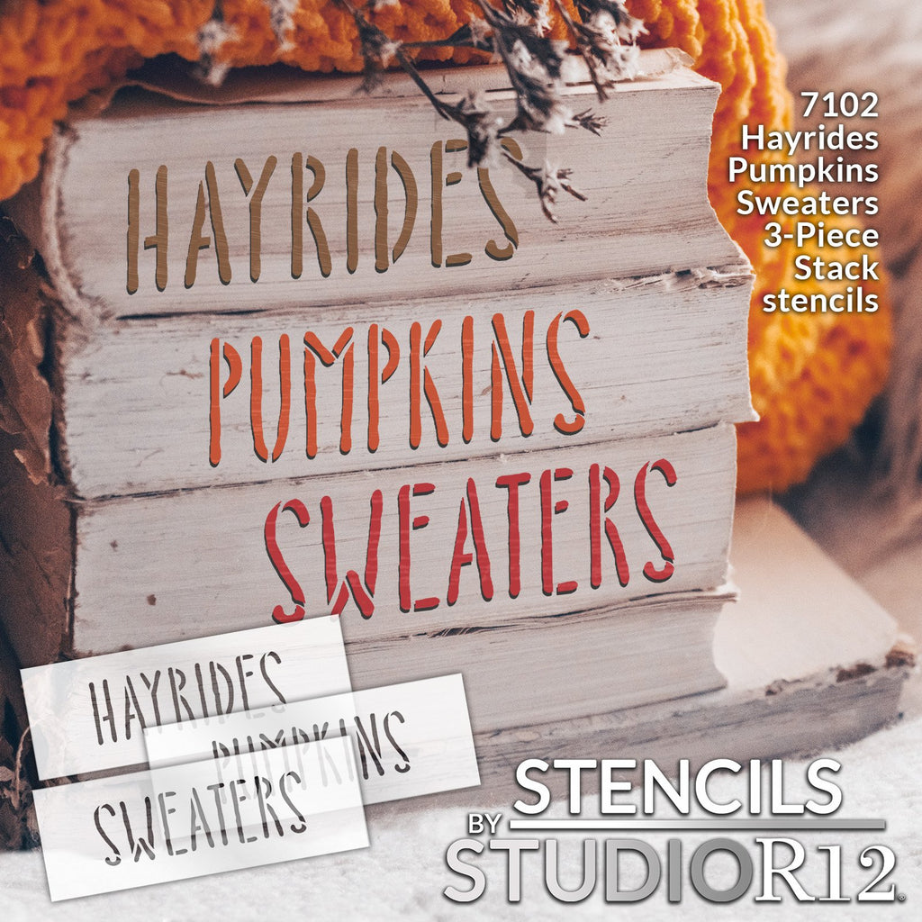 
                  
                autumn,
  			
                book stack,
  			
                book stack stencils,
  			
                Fall,
  			
                fall decor,
  			
                fall signs,
  			
                fall stencil,
  			
                hayrides,
  			
                pumpkin,
  			
                pumpkin decor,
  			
                Pumpkins,
  			
                set,
  			
                skinny stack stencils,
  			
                stack stencils,
  			
                stencil,
  			
                stencil set,
  			
                Stencils,
  			
                sweater,
  			
                sweater weather,
  			
                wood block stack,
  			
                  
                  