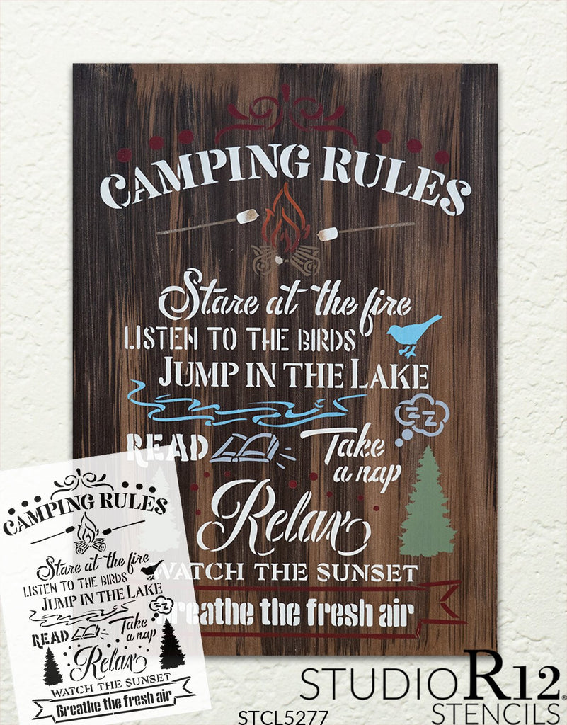 
                  
                Adventure,
  			
                Art Stencils,
  			
                Cabin,
  			
                Camp,
  			
                camp fire,
  			
                camper,
  			
                campfire,
  			
                campground,
  			
                Camping,
  			
                Campsite,
  			
                Country,
  			
                Home Decor,
  			
                Lake,
  			
                Quotes,
  			
                Relax,
  			
                rules,
  			
                Template,
  			
                travel,
  			
                tree,
  			
                  
                  