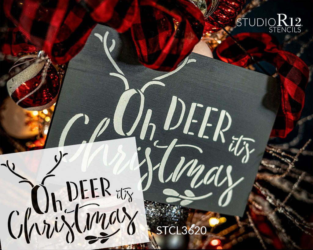 
                  
                antler,
  			
                Christmas,
  			
                Christmas & Winter,
  			
                Country,
  			
                deer,
  			
                den,
  			
                Farmhouse,
  			
                funny,
  			
                Holiday,
  			
                Home,
  			
                Home Decor,
  			
                hunting,
  			
                laurel,
  			
                mancave,
  			
                mistletoe,
  			
                Mixed Media,
  			
                Quotes,
  			
                reindeer,
  			
                Sayings,
  			
                stencil,
  			
                Stencils,
  			
                Studio R 12,
  			
                StudioR12,
  			
                StudioR12 Stencil,
  			
                Template,
  			
                  
                  