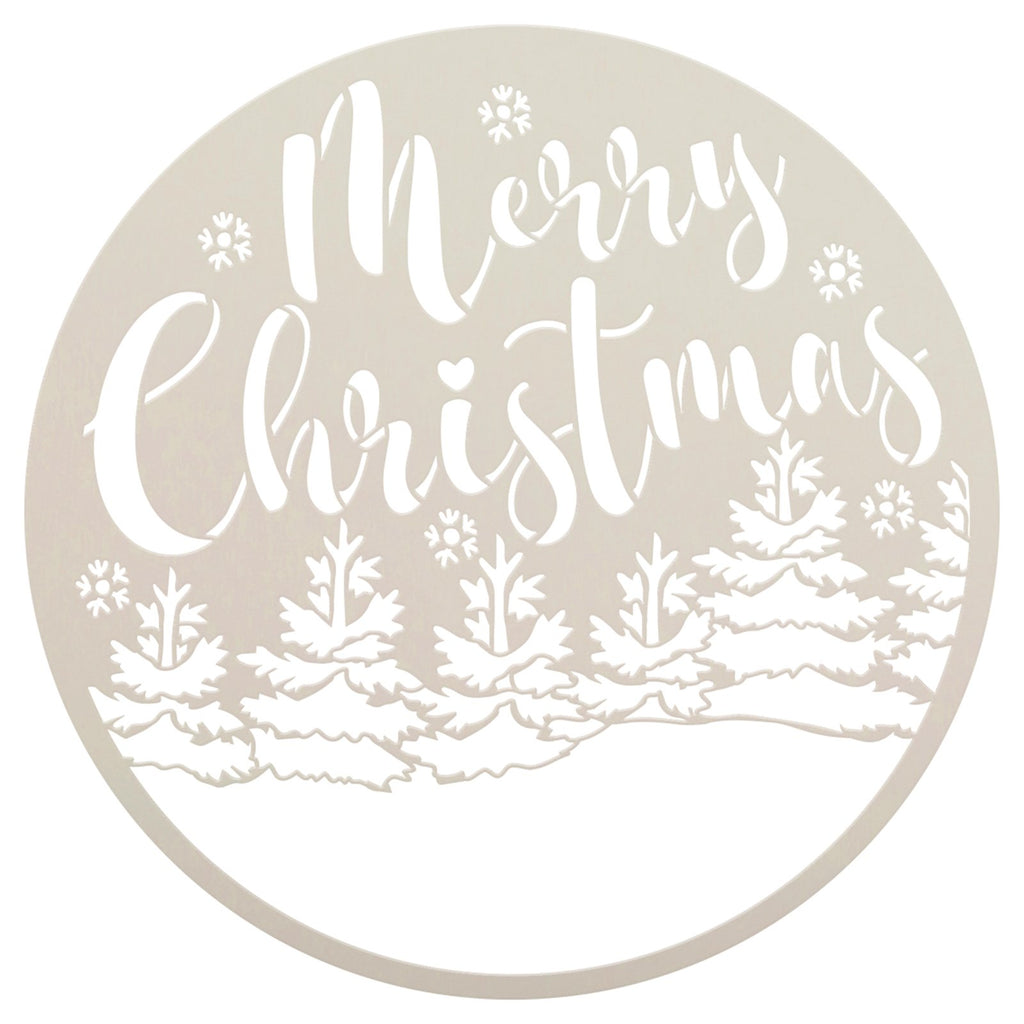 Personalized We Wish You A Merry Christmas Stencil by StudioR12, DIY  Custom Holiday Home Decor, Craft & Paint Wood Signs