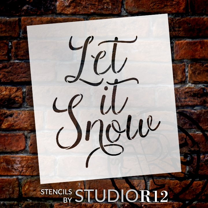 
                  
                Christmas & Winter,
  			
                snow,
  			
                snowflake,
  			
                Stencils,
  			
                Studio R 12,
  			
                StudioR12,
  			
                StudioR12 Stencil,
  			
                Template,
  			
                Winter,
  			
                  
                  