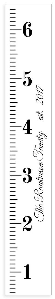 Growth Chart Stencil Growth Height Chart for Kids Reusable Stencil Growth  Chart Stencil Growth Chart Stencil Template 