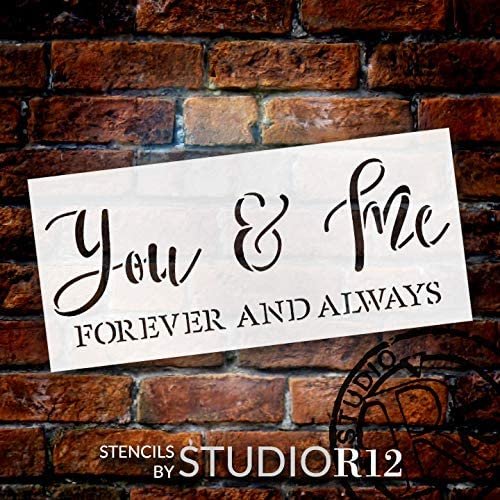 
                  
                always,
  			
                ampersand,
  			
                Country,
  			
                couple,
  			
                family,
  			
                forever,
  			
                gift,
  			
                Home,
  			
                Home Decor,
  			
                horizontal,
  			
                long,
  			
                love,
  			
                marriage,
  			
                Quotes,
  			
                Sayings,
  			
                script,
  			
                stencil,
  			
                Studio R 12,
  			
                StudioR12,
  			
                StudioR12 Stencil,
  			
                wedding,
  			
                  
                  