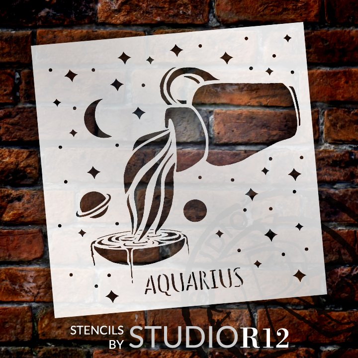 
                  
                aquarius,
  			
                DIY,
  			
                Home Decor,
  			
                Reusable Template,
  			
                Stencils,
  			
                StudioR12,
  			
                Zodiac,
  			
                  
                  
