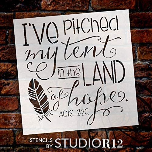 
                  
                Acts,
  			
                Art Stencil,
  			
                bible,
  			
                boho,
  			
                Christian,
  			
                Country,
  			
                cursive,
  			
                diy wood sign,
  			
                Faith,
  			
                Farmhouse,
  			
                feather,
  			
                Home,
  			
                Home Decor,
  			
                hope,
  			
                Inspiration,
  			
                Inspirational Quotes,
  			
                land,
  			
                Mixed Media,
  			
                Quotes,
  			
                Sayings,
  			
                script,
  			
                square,
  			
                Stencils,
  			
                Studio R 12,
  			
                StudioR12,
  			
                StudioR12 Stencil,
  			
                tent,
  			
                verse,
  			
                  
                  