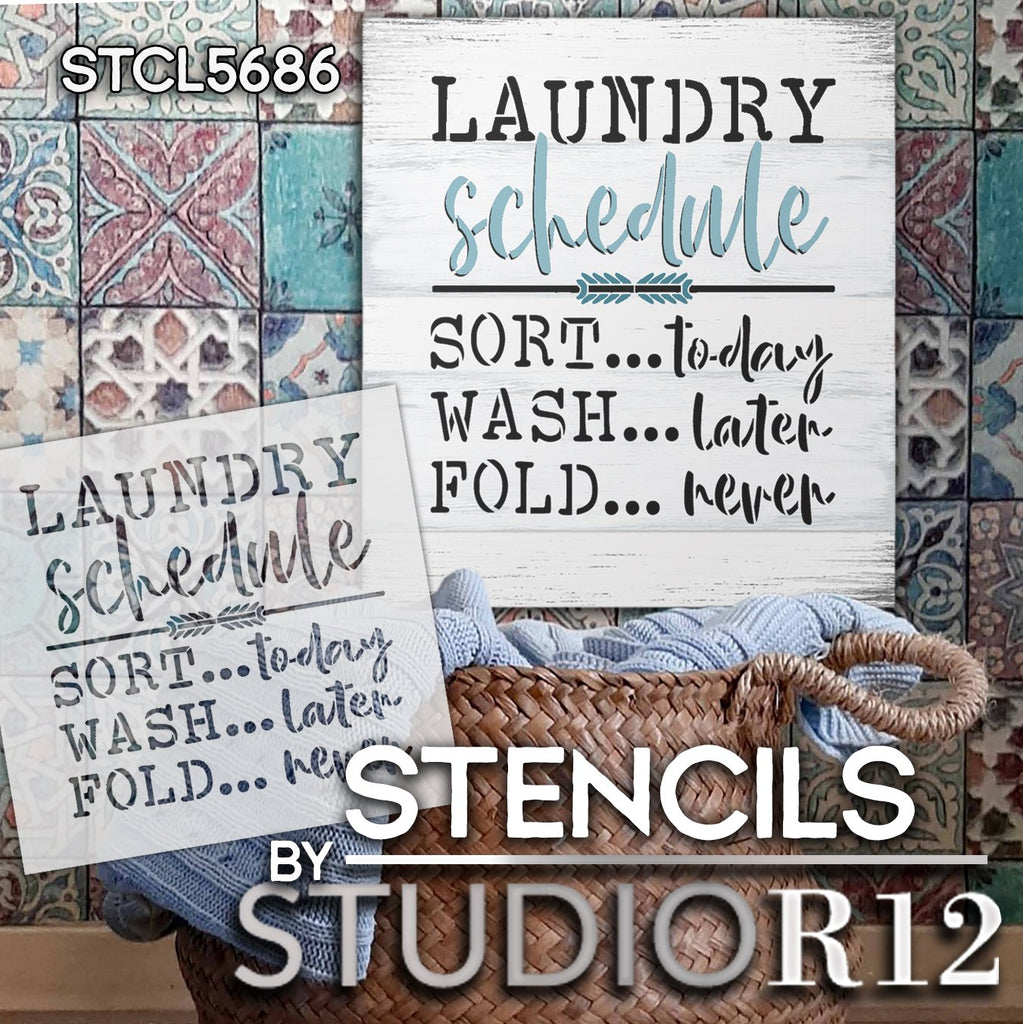 
                  
                Cursive,
  			
                cursive script,
  			
                Farmhouse,
  			
                Home,
  			
                Home Decor,
  			
                Laundry,
  			
                laundry room,
  			
                script,
  			
                stencil,
  			
                Stencils,
  			
                StudioR12,
  			
                StudioR12 Stencil,
  			
                Template,
  			
                  
                  