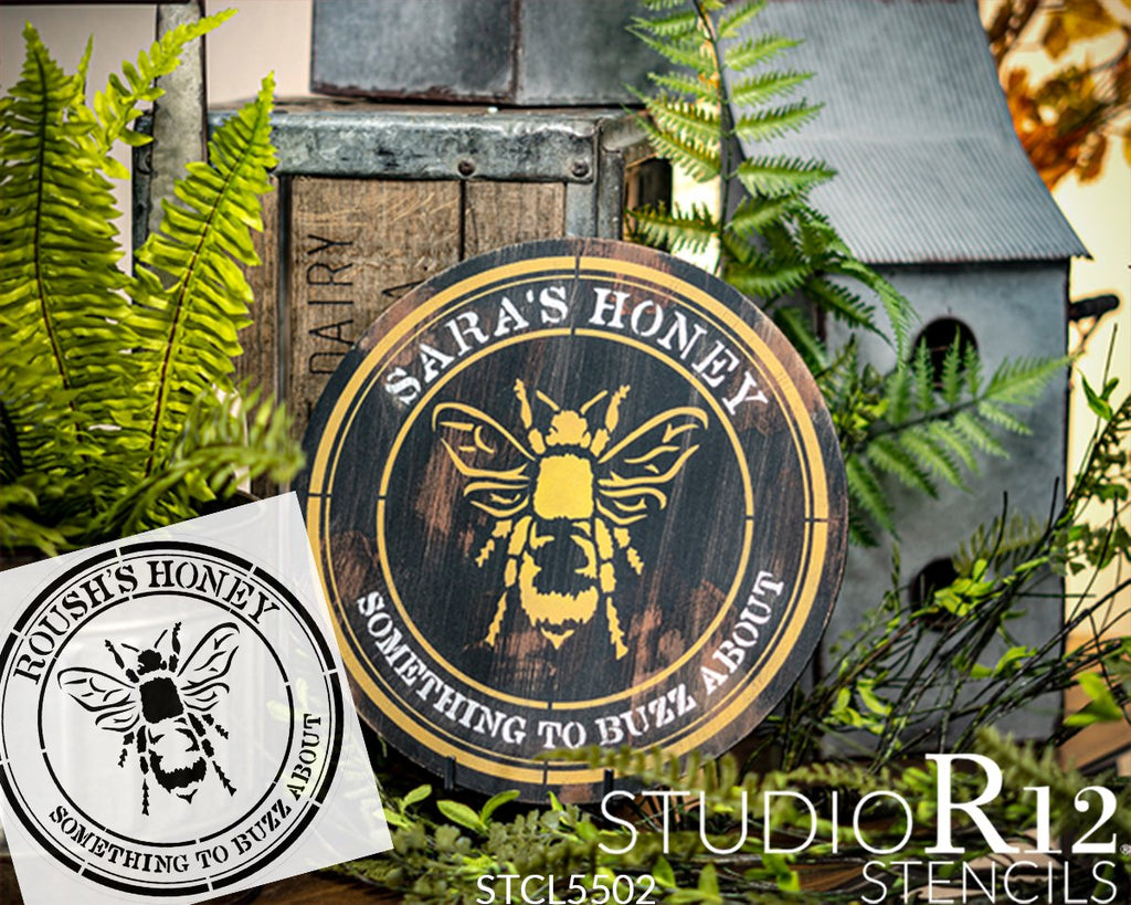 
                  
                Bee,
  			
                Beehive,
  			
                bees,
  			
                Bumble Bee,
  			
                Country,
  			
                custom,
  			
                Farmhouse,
  			
                Home,
  			
                Home Decor,
  			
                Honey,
  			
                Kitchen,
  			
                local honey,
  			
                Personalized,
  			
                round,
  			
                round stencil,
  			
                stencil,
  			
                Stencils,
  			
                StudioR12,
  			
                StudioR12 Stencil,
  			
                Template,
  			
                  
                  