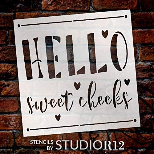 
                  
                Art Stencil,
  			
                cheek,
  			
                cursive script,
  			
                fun,
  			
                hello,
  			
                Home,
  			
                Home Decor,
  			
                love,
  			
                Mixed Media,
  			
                Quotes,
  			
                Sayings,
  			
                script,
  			
                square,
  			
                stencil,
  			
                Stencils,
  			
                Studio R 12,
  			
                StudioR12,
  			
                StudioR12 Stencil,
  			
                sweet,
  			
                Template,
  			
                welcome,
  			
                  
                  
