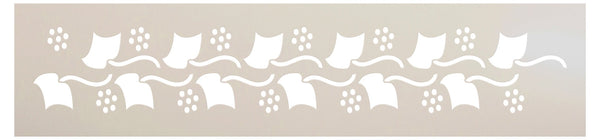 Berry Cluster Vine Pattern Stencil by StudioR12 | DIY Greek Leaf Backsplash Home Decor | Craft & Paint Wood Sign Reusable Mylar Template | Select Size | STCL5244