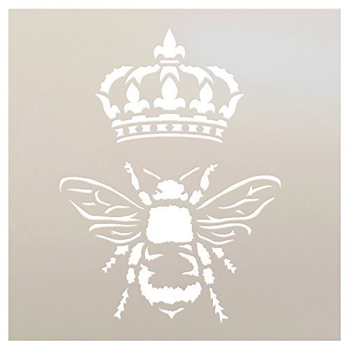 Queen Bee by StudioR12 | Trendy Art Stencil - Reusable Mylar Template ...