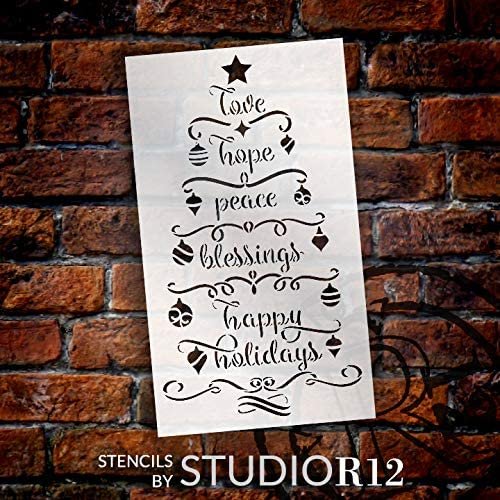 
                  
                blessing,
  			
                Christmas,
  			
                Christmas & Winter,
  			
                Christmas Trees,
  			
                Country,
  			
                Faith,
  			
                Farmhouse,
  			
                Holiday,
  			
                Home,
  			
                hope,
  			
                peace,
  			
                Stencils,
  			
                StudioR12,
  			
                tall,
  			
                tree shape,
  			
                  
                  