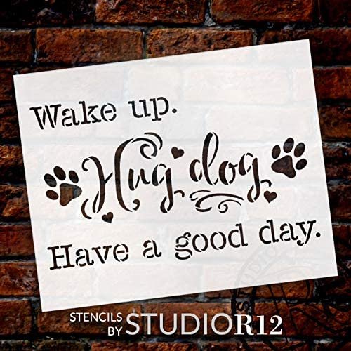 
                  
                animal,
  			
                Art Stencil,
  			
                dog,
  			
                fun,
  			
                funny,
  			
                heart,
  			
                Home,
  			
                Home Decor,
  			
                hug,
  			
                Inspiration,
  			
                Inspirational Quotes,
  			
                love,
  			
                morning,
  			
                paw,
  			
                pawprint,
  			
                pet lover,
  			
                Sayings,
  			
                script,
  			
                Stencils,
  			
                Studio R 12,
  			
                StudioR12,
  			
                StudioR12 Stencil,
  			
                  
                  