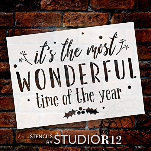 
                  
                Art Stencil,
  			
                berry,
  			
                Christmas,
  			
                Christmas & Winter,
  			
                Farmhouse,
  			
                happy,
  			
                Holiday,
  			
                holly,
  			
                Home,
  			
                mistletoe,
  			
                Mixed Media,
  			
                pip,
  			
                Sayings,
  			
                song,
  			
                Stencils,
  			
                Studio R 12,
  			
                StudioR12,
  			
                StudioR12 Stencil,
  			
                wonderful,
  			
                  
                  