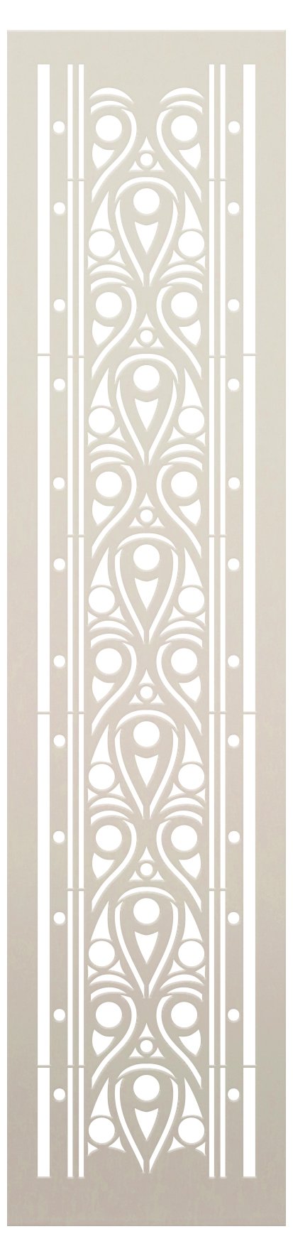 Egyptian Ornamental Water Band Stencil by StudioR12 | Craft DIY Ornamental Pattern Home Decor | Paint Wood Sign | Reusable Template | Select Size | STCL5801