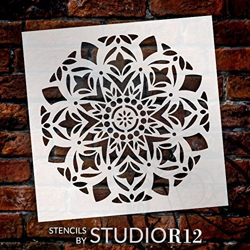 Mandala - Snow - Complete Stencil by StudioR12