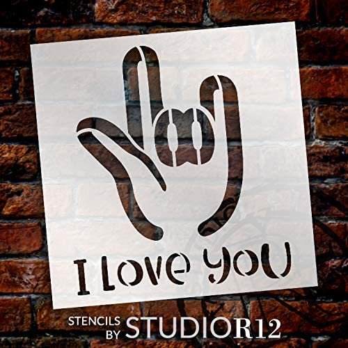 
                  
                couple,
  			
                educational,
  			
                fingers,
  			
                hand,
  			
                heart,
  			
                Home,
  			
                Home Decor,
  			
                I love you,
  			
                Inspiration,
  			
                love,
  			
                Quotes,
  			
                Sayings,
  			
                sign,
  			
                sign language,
  			
                Stencils,
  			
                Studio R 12,
  			
                StudioR12,
  			
                StudioR12 Stencil,
  			
                  
                  