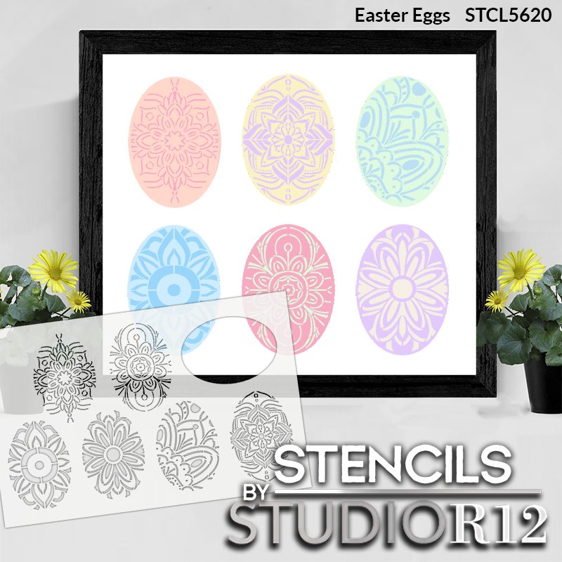 Hoppy Easter -Pattern Stencil - 15