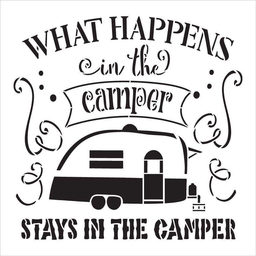 Welcome to our Camper Stencil