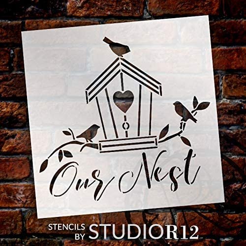 JRV Stencil welcome Home – Bird's Nest Gifts & Antiques