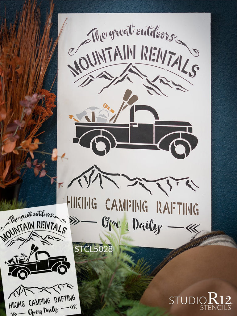 
                  
                adventure,
  			
                cabin,
  			
                camping,
  			
                canoe,
  			
                cottage,
  			
                Country,
  			
                hiking,
  			
                Home,
  			
                Home Decor,
  			
                hunting,
  			
                kayak,
  			
                man cave,
  			
                mountain,
  			
                mountains,
  			
                nature,
  			
                oars,
  			
                outdoor,
  			
                rafting,
  			
                stencil,
  			
                Stencils,
  			
                StudioR12,
  			
                StudioR12 Stencil,
  			
                Template,
  			
                truck,
  			
                vintage truck,
  			
                  
                  