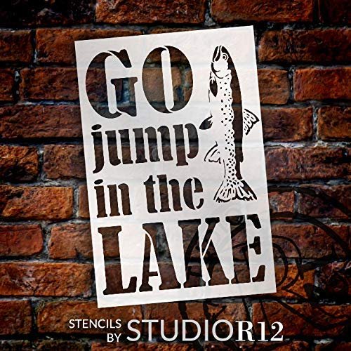 
                  
                adventure,
  			
                Art Stencil,
  			
                cabin,
  			
                Country,
  			
                fish,
  			
                fun,
  			
                funny,
  			
                Home,
  			
                Home Decor,
  			
                jump,
  			
                lake,
  			
                man cave,
  			
                outdoor,
  			
                recreation,
  			
                salmon,
  			
                sarcastic,
  			
                Sayings,
  			
                stencil,
  			
                Stencils,
  			
                Studio R 12,
  			
                StudioR12,
  			
                StudioR12 Stencil,
  			
                summer,
  			
                swim,
  			
                swimming,
  			
                vacation,
  			
                water,
  			
                  
                  