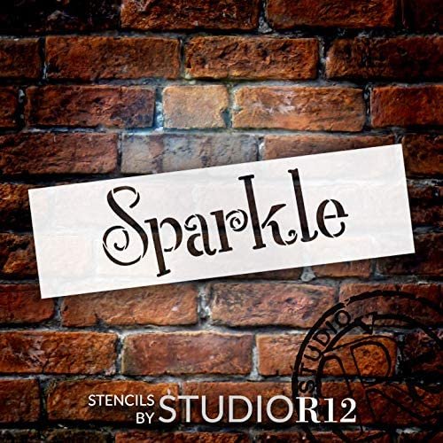 Welcome - Sparkle Stencil